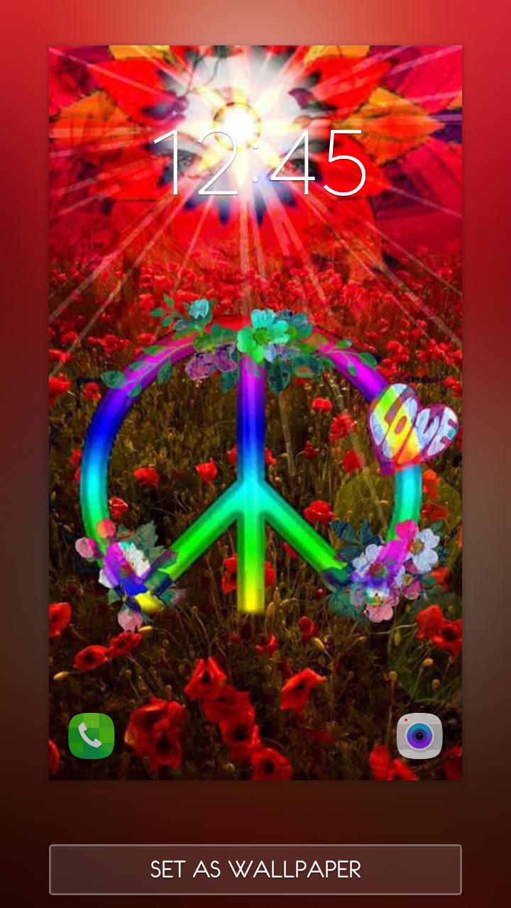 Android 用の Peace Sign Wallpaper Apk をダウンロード