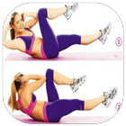 Exercise for the abdomen icon