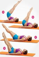 Exercise for the abdomen plakat