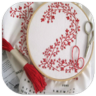 learn embroidery-icoon