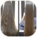 Natural keratin for dry hair aplikacja