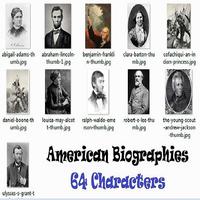 American Biographies Affiche