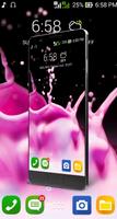 Liquid Wallpaper poster
