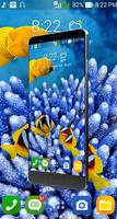 Coral Wallpaper Affiche