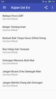 Kajian Full Offline Ust Evie Plakat