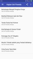 Kajian Full Offline Ust Firanda Andirja screenshot 1