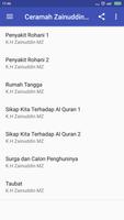 Ceramah Offline Zainuddin Mz Part 3 captura de pantalla 1