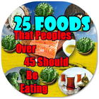 25 Foods People Over 45 Should Eat icône