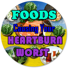 18 Foods Making Your Heartburn Worst simgesi