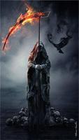 Grim Reaper Wallpaper Art Affiche