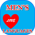 Men's love languages Zeichen