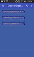 Endocrinology Mnemonics تصوير الشاشة 1