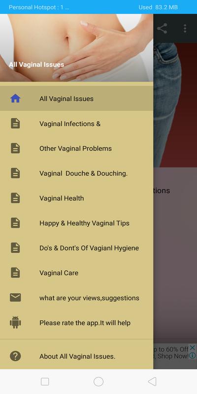 Healthy Vaginal Care Details Poster Healthy Vaginal Care Details Poster