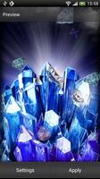 Crystal Blue Wallpapers Affiche