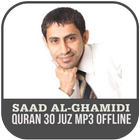 Saad Al Ghamdi Quran Recitation 30 Juz Mp3 Offline simgesi