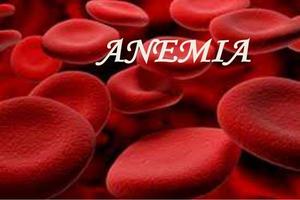 anemia disease test plakat