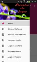 Recetas de jugos y zumos Gratis постер