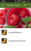 Recetas de jugos y zumos screenshot 1