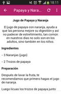 Recetas de jugos y zumos Gratis скриншот 2