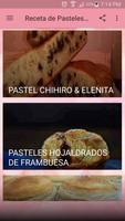 Receta de Pasteles Caseros poster