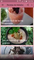 Recetas de Helados اسکرین شاٹ 1