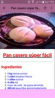 Recetas de Panes syot layar 3