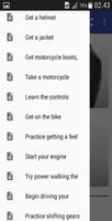 How To Ride a Motorcycle poster