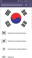 South Korea national anthem poster