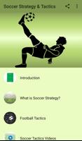 Stratégie et tactique de football Affiche