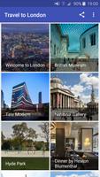 Travel to London poster