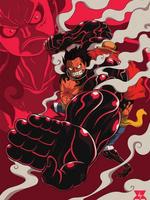 Luffy Gear 4 Wallpapers HD скриншот 3