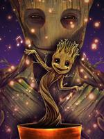 Baby Groot Wallpaper imagem de tela 3