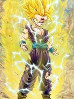 Super Saiyan Wallpaper Plakat