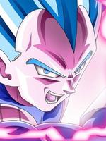 Vegeta Super Saiyan God Blue Wallpapers 스크린샷 3