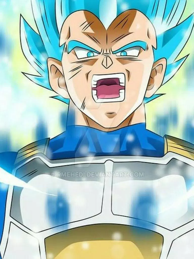 Скачать Vegeta Super Saiyan God Blue Wallpapers APK для Android