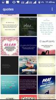 Islamic Quotes Affiche