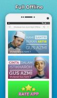 Sholawat Gus Azmi Mp3 Offline - Santri Bukan Artis captura de pantalla 1