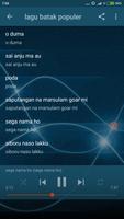 برنامه‌نما Lirik lagu Daerah Batak Offline عکس از صفحه