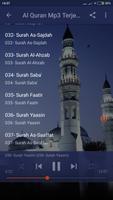 Al Quran Mp3 dan Terjemahannya Offline imagem de tela 1