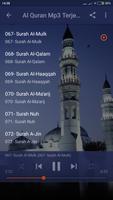 Al Quran Mp3 dan Terjemahannya Offline imagem de tela 2