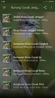Suara Cucak Jenggot Gacor Offline screenshot 1