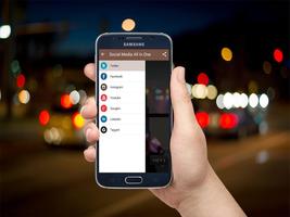پوستر All In One Social Media App 2018