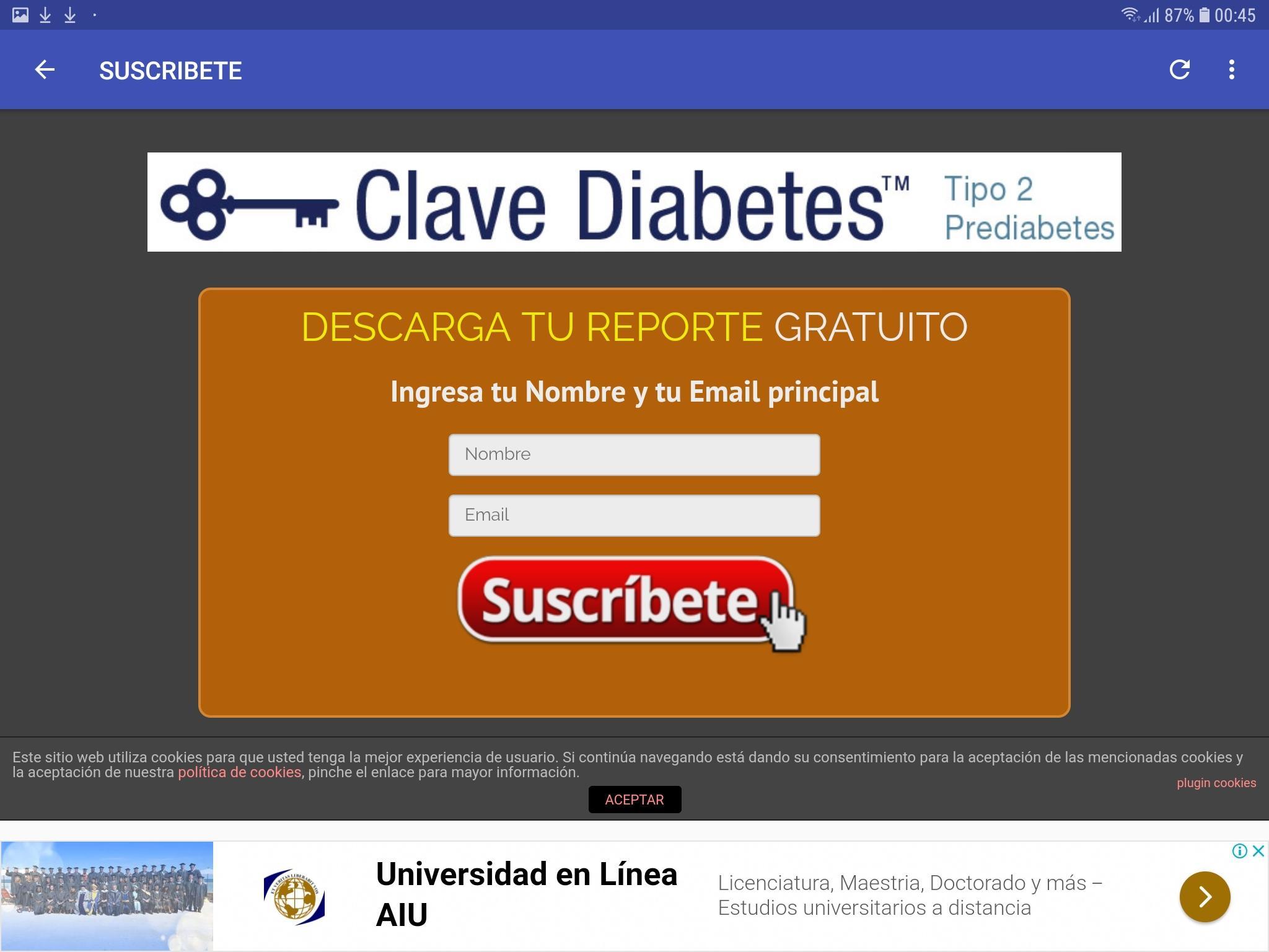 Diabetes Tipo 2 Tratamiento For Android Apk Download