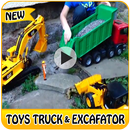 Toys Truck & Excafator Video-APK