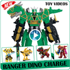 Ranger Dino Charge Toy Videos icon