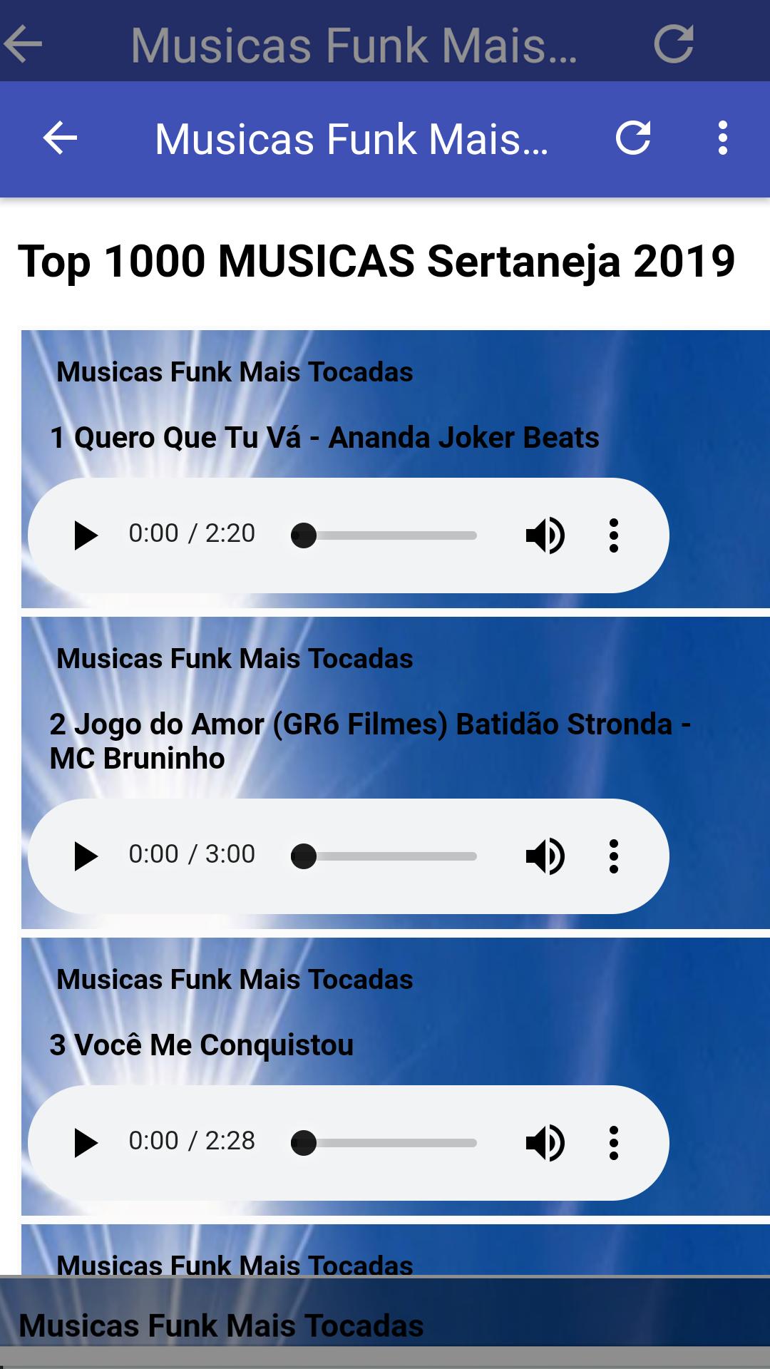 Sertanejo Musicas TOP 1000.Mp3 for Android - APK Download