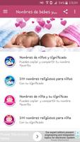 Nombres de bebes poster