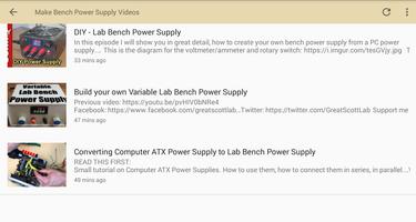 Make Bench Power Supply Videos capture d'écran 1
