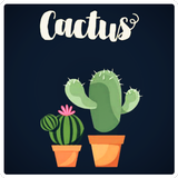 Cute Cactus Wallpaper 圖標
