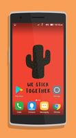 Cute Cactus Wallpaper ภาพหน้าจอ 2